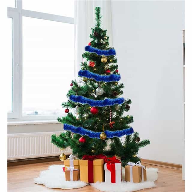 Yılbaşı Yeşil Fırfır Süs 2 Metre